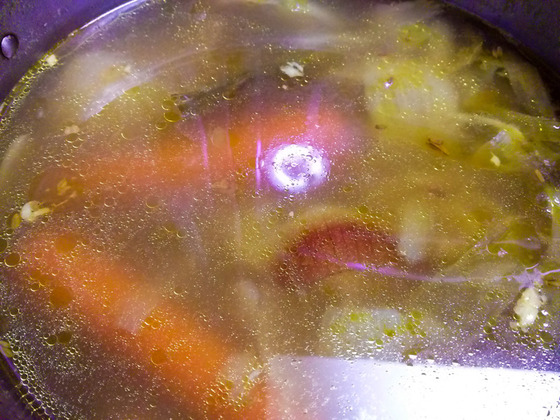 海老出汁のスープカレーを試作しました 2