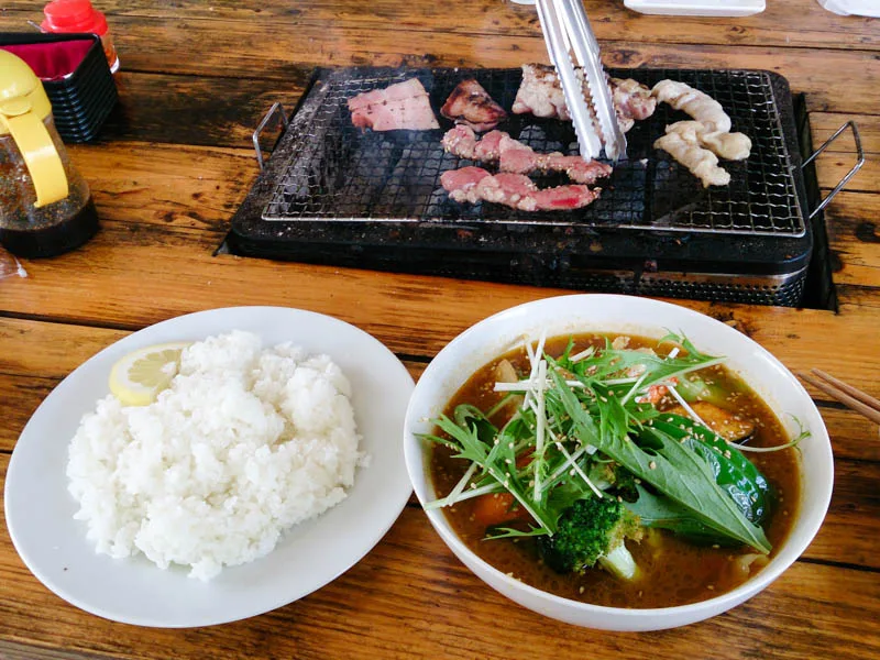 釣堀屋さんのスープカレー 7